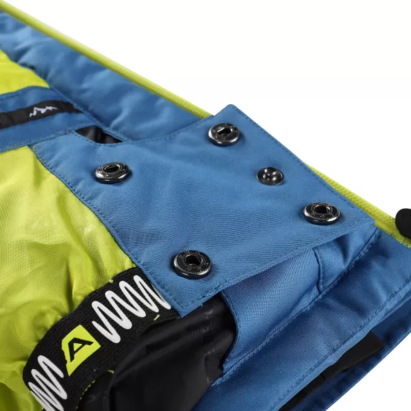  Skijacke ALPINE PRO REAMO KJCB305 HELLGRÜN 