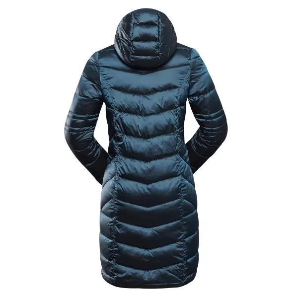  Langer Damen Ultraleicher Mantel ALPINE PRO OREFA LCTD209 BLUE MYKONOS 