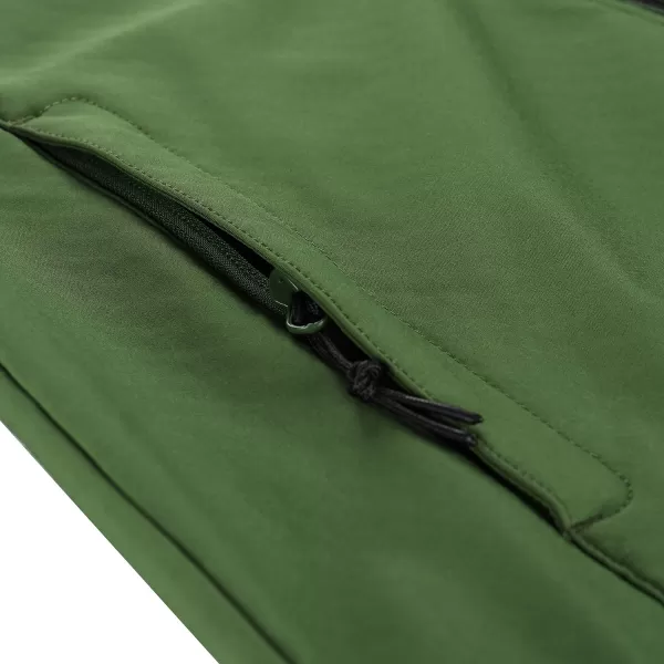  Frauen -Softshelljacke für Frauen ALPINE PRO HOORA LJCD590 GRÜN 