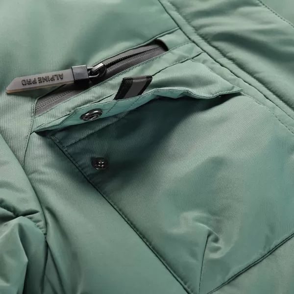  Damenjacke ALPINE PRO WERDA LJCD644 GRÜN 