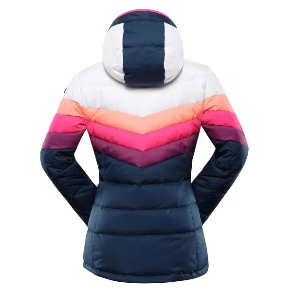  Feder Skijacke für Frauen ALPINE PRO FEEDRA LJCB604 BLAU 