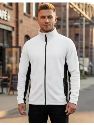 Herren Fleece Sweatshirt ALTISPORT NoPrint NP/ALM725 WEIß