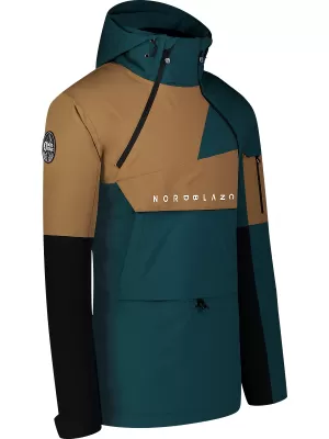 Herren-Winterjacke NORDBLANC SNOWPACK NBWJM8124 DUNKELGRÜN