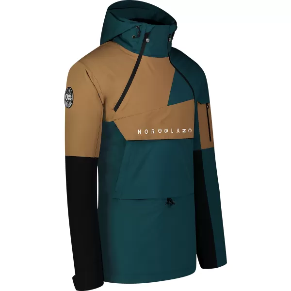  Herren-Winterjacke NORDBLANC SNOWPACK NBWJM8124 DUNKELGRÜN 