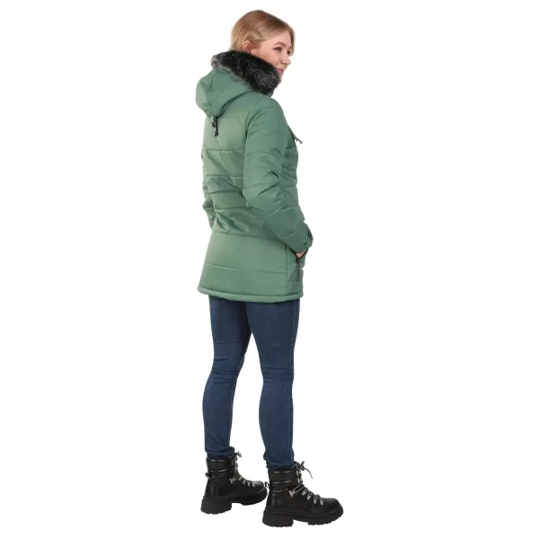  Damenjacke ALPINE PRO WERDA LJCD644 GRÜN 