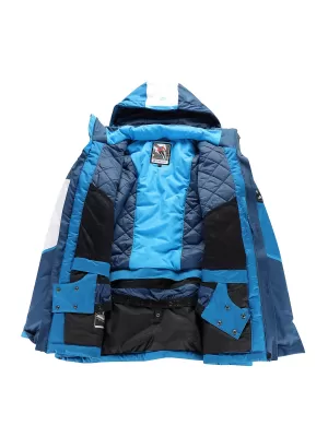 Herren -Skijacke ALPINE PRO DEAR MJCD695 BLUE MYKONOS
