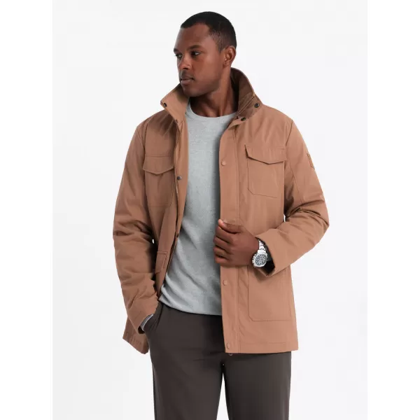  Jacke OMBRE OM-JALP-0167 HELLBRAUN 