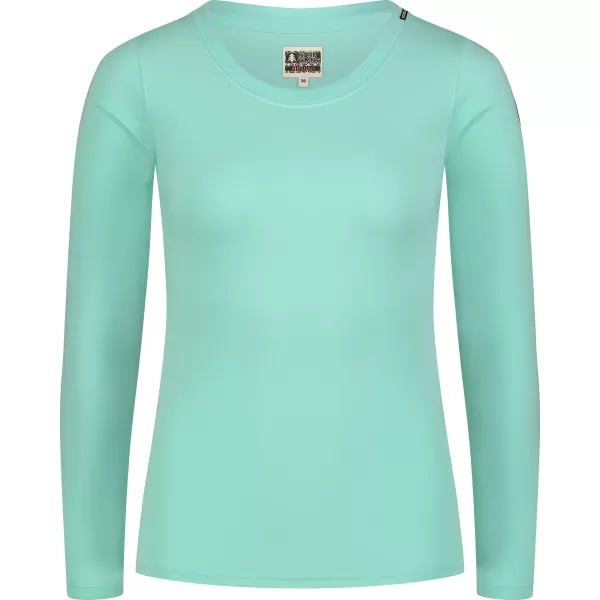  Damen-T-Shirt aus Baumwolle NORDBLANC SWEDEN NBFLT8144 HELLGRÜN 