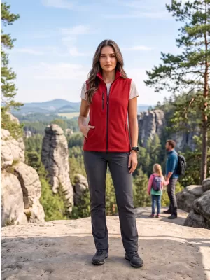 Unisex -Weste ALTISPORT NoPrint NP/ALU525 ROT