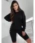 Damen Sweatshirt EDOTI TLR045 SCHWARZ