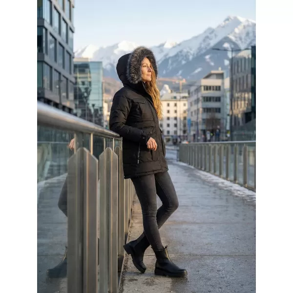  Damenjacke ALPINE PRO EGYPA LJCB592 SCHWARZ 