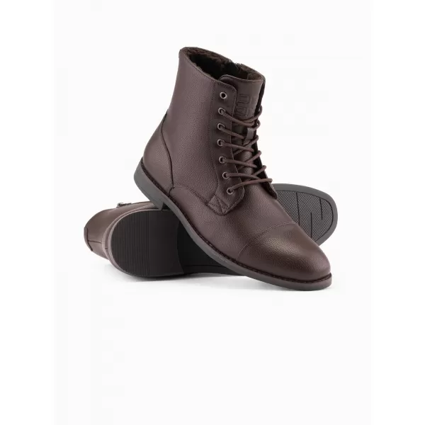  Herrenschuhe OMBRE OM-FOBO-0172 DUNKELBRAUN 
