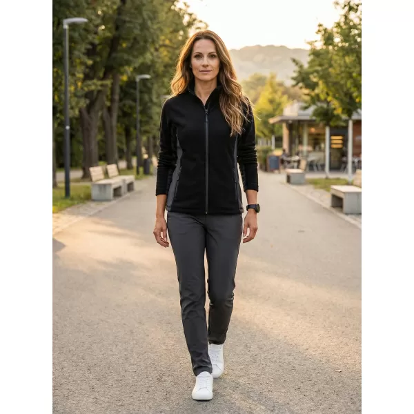  Frauen Fleece Sweatshirt ALTISPORT NoPrint NP/ALW825 SCHWARZ 