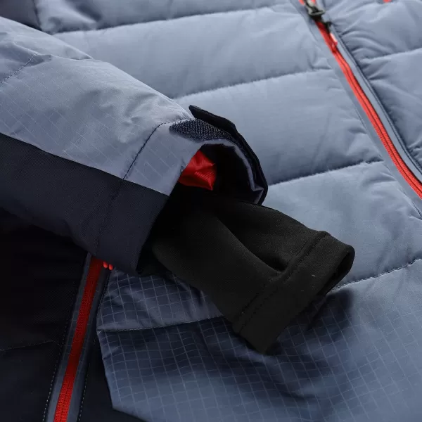  Herrenfeder Skijacke ALPINE PRO FERER MJCD697 BLAU 