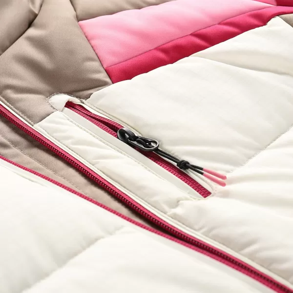  Feder Skijacke für Frauen ALPINE PRO FERERA LJCD656 CREMIG 