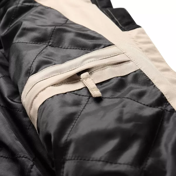  Ladies 'Skijacke ALPINE PRO DAMA LJCD655 WEIßER PFEFFER 