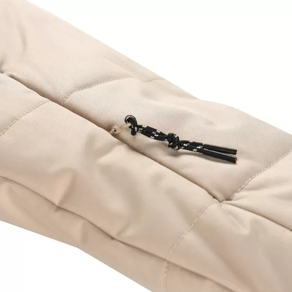  Ladies 'Skijacke ALPINE PRO DAMA LJCD655 WEIßER PFEFFER 