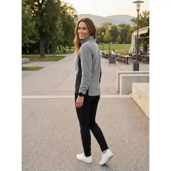  Frauen Fleece Sweatshirt ALTISPORT NoPrint NP/ALW825 HELLGRAU 
