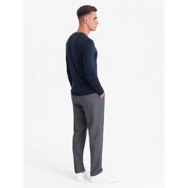  Herrenpullover OMBRE OM-SWBS-0107 MARINEBLAU 