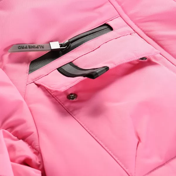  Damenjacke ALPINE PRO WERDA LJCD644 ROSA 