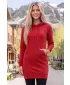 Ladies 'verlängertes Sweatshirt ALTISPORT NoPrint NP/ALW914 ROT