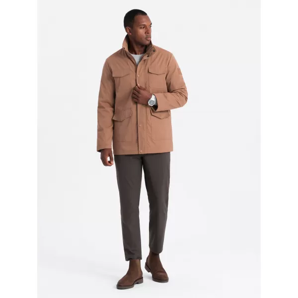  Jacke OMBRE OM-JALP-0167 HELLBRAUN 