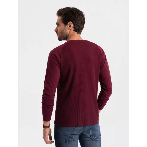  Hemd OMBRE OM-LSCL-0109 KASTANIENBRAUN 