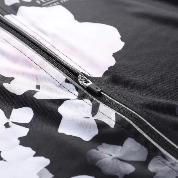  Damenradtrikot ALPINE PRO SAGENA LTSC971 SCHWARZ 