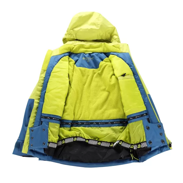  Skijacke ALPINE PRO REAMO KJCB305 HELLGRÜN 