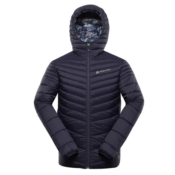  Doppelseitige Hi-Thherm-Jacke von Männern ALPINE PRO EROM MJCD628 BLUE INDIGO 