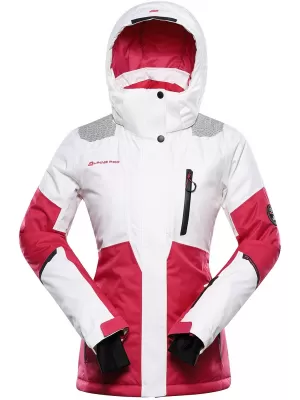 Ladies 'Skijacke ALPINE PRO DEARA LJCD654 WEIß