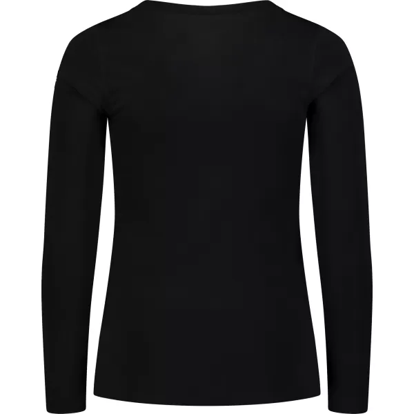  Damen-T-Shirt aus Baumwolle NORDBLANC SWEDEN NBFLT8144 SCHWARZ 
