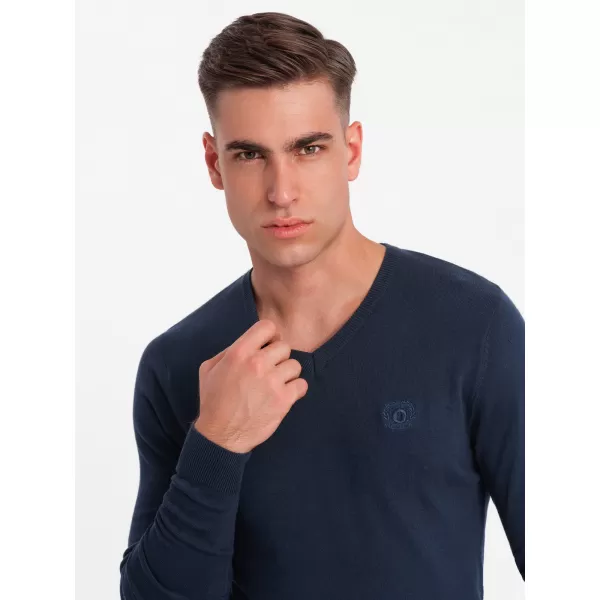  Herrenpullover OMBRE OM-SWBS-0107 MARINEBLAU 
