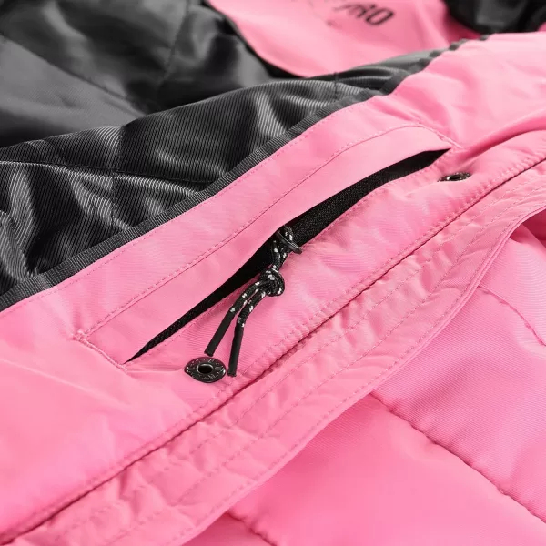  Damenjacke ALPINE PRO WERDA LJCD644 ROSA 
