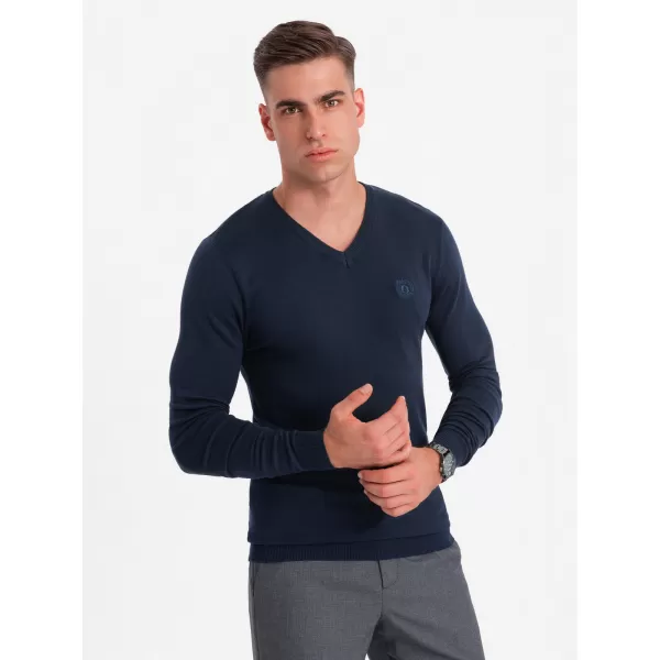  Herrenpullover OMBRE OM-SWBS-0107 MARINEBLAU 
