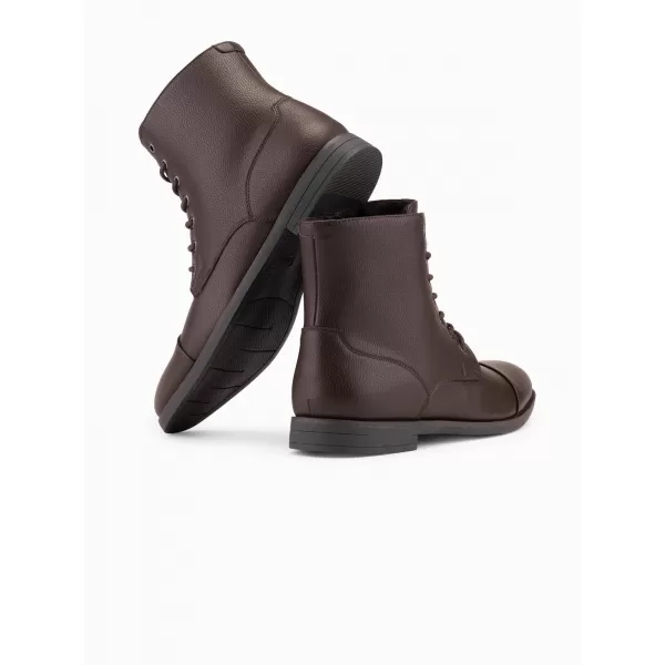  Herrenschuhe OMBRE OM-FOBO-0172 DUNKELBRAUN 