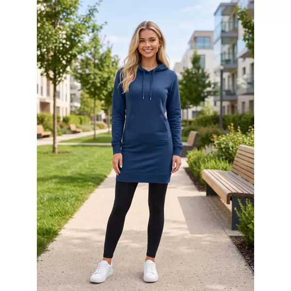  Ladies 'verlängertes Sweatshirt ALTISPORT NoPrint NP/ALW914 MITTERNACHT 