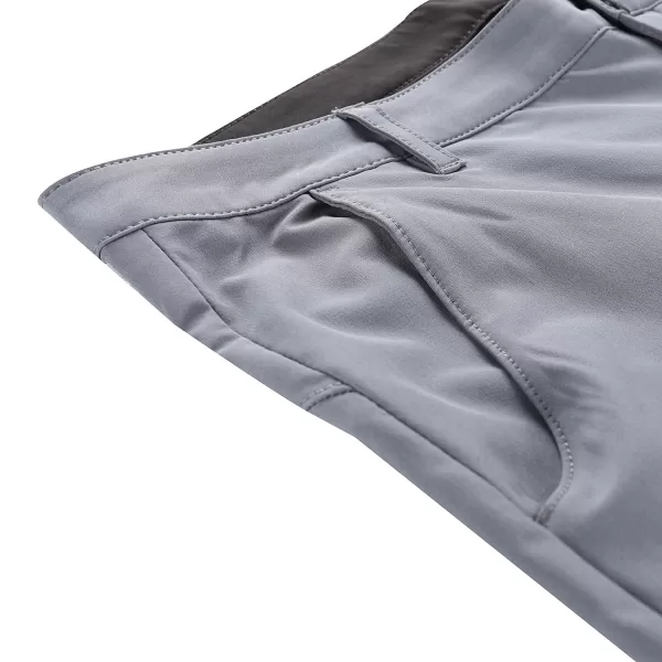  Herren -Softshell -Shorts ALPINE PRO BAK MPAC711 GRAU 