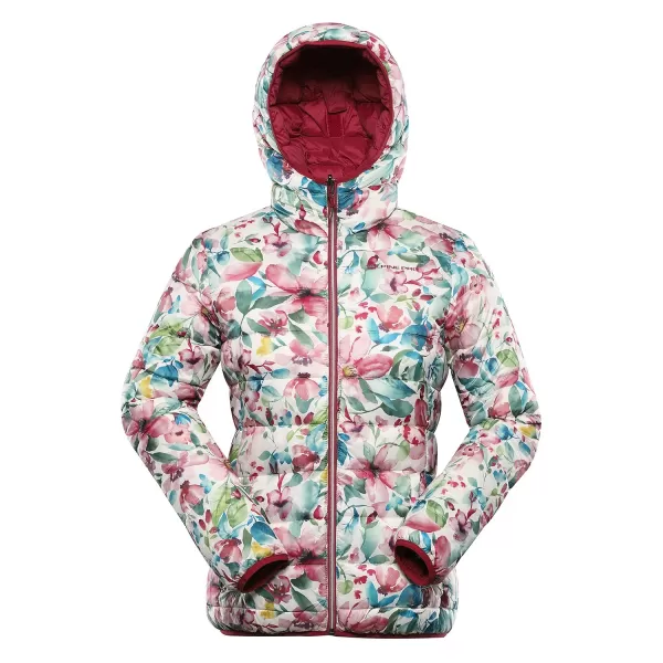  Doppelseitige Hi-Thherm-Jacke von Frauen ALPINE PRO EROMA LJCD595 ANEMONE 