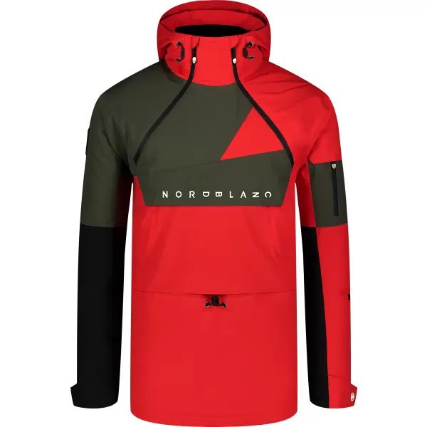  Herren-Winterjacke NORDBLANC SNOWPACK NBWJM8124 ROT 