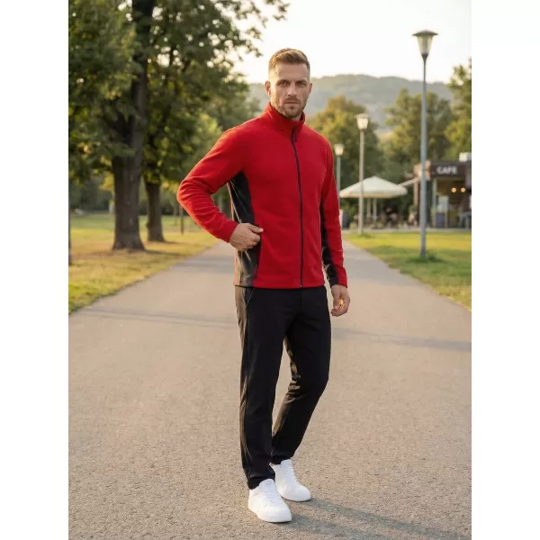  Herren Fleece Sweatshirt ALTISPORT NoPrint NP/ALM725 ROT 