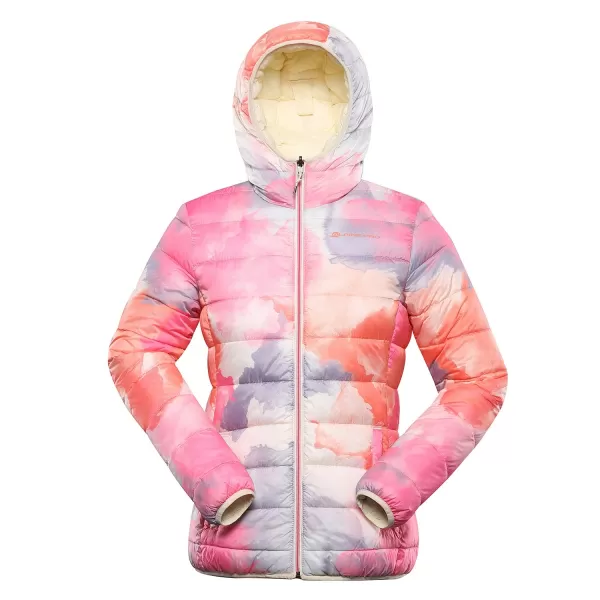  Doppelseitige Hi-Thherm-Jacke von Frauen ALPINE PRO EROMA LJCD595 CREMIG 