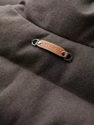 Weste OMBRE OM-JAVJ-0200 OLIVE MELANGE