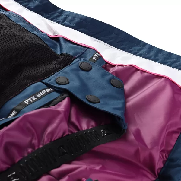  Feder Skijacke für Frauen ALPINE PRO FEEDRA LJCB604 BLAU 
