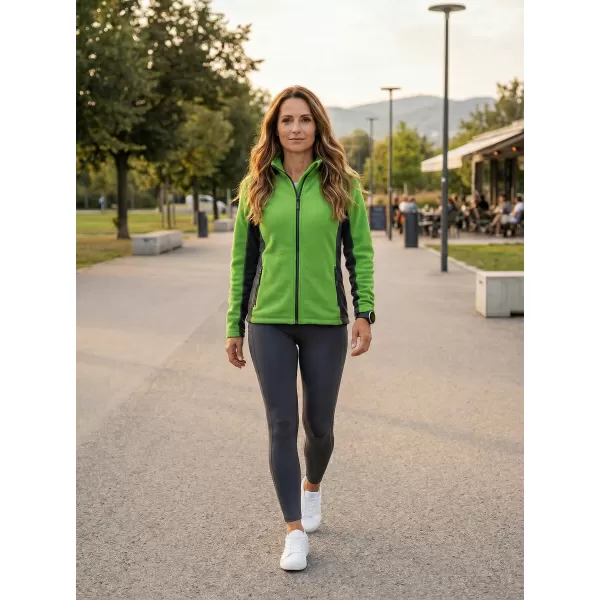  Frauen Fleece Sweatshirt ALTISPORT NoPrint NP/ALW825 APFELGRÜN 