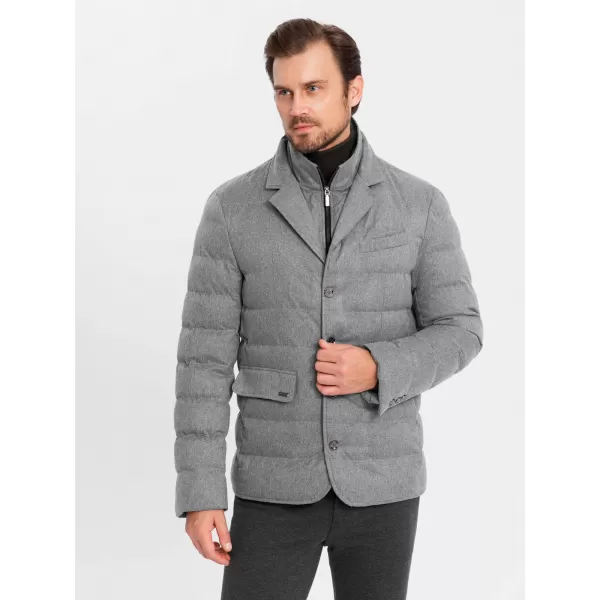  Jacke OMBRE OM-JALP-0170 GRAU 