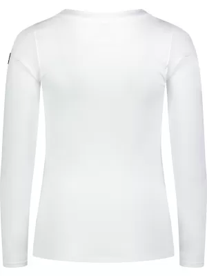 Damen-T-Shirt aus Baumwolle NORDBLANC SWEDEN NBFLT8144 WEIß
