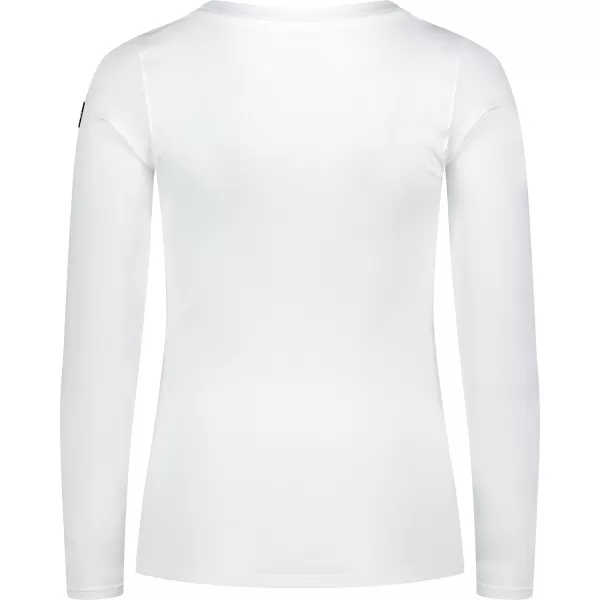  Damen-T-Shirt aus Baumwolle NORDBLANC SWEDEN NBFLT8144 WEIß 