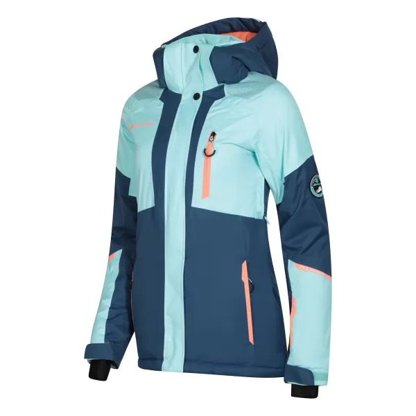  Ladies 'Skijacke ALPINE PRO DEARA LJCD654 BLAU 