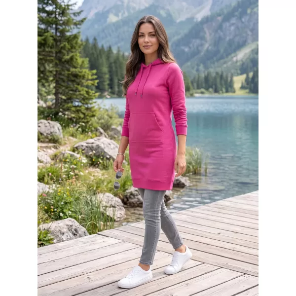  Ladies 'verlängertes Sweatshirt ALTISPORT NoPrint NP/ALW914 LILA 